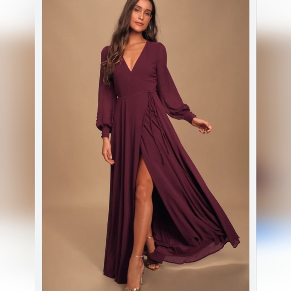 Lulus Dresses & Skirts - Lulus My Whole Heart Wrap Dress